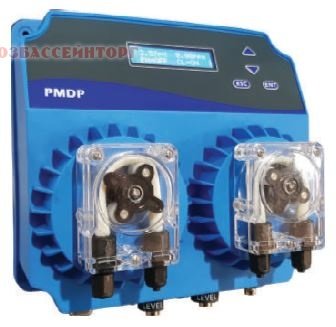 Станция дозирования pH-Rx 1,5 л/ч PMDP MICON Микропроцессорная SMD технология, высококонтрастный дисплей с подсветкой, регулирование насоса пропорционально времени или постоянная производительность, время задержки регулируется для каждого дозирующего насоса. Гистерезис регулируется для каждого дозирующего насоса, возможность подключения датчика потока 