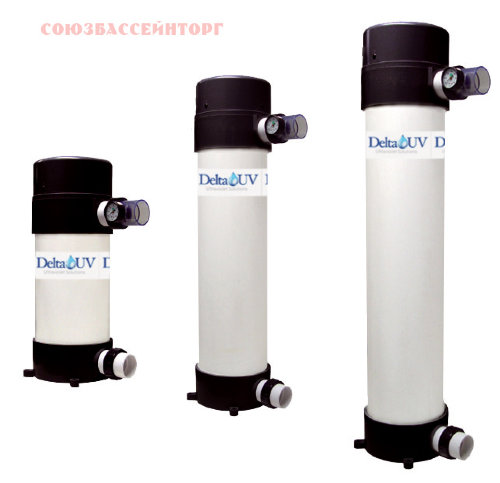 Ультрафиолетовая установка UV ES-15/ES-20/ES-40 DELTA Ультрафиолетовая установка DELTA - UV ES используется для частных бассейнов. Срок службы лампы до 13000 часов. Рабочая камера сделана из нержавеющей стали.