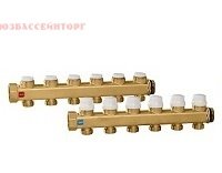 Пара распределительных коллекторов 1″ CALEFFI 