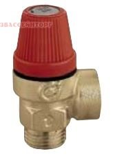 Пружинный предохранительный сбросной клапан CALEFFI Предохранительные клапаны обычно используются для
контроля давления на теплогенераторах в системах отопления,
накопительных водоподогревателях в сантехнических
и водопроводных системах.
По достижении давления калибровки клапан открывается и,
путем выпуска в атмосферу, препятствует достижению в системе
пределов давления, опасных для генератора и компонентов,
присутствующих в системе