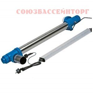 Установка ультрафиолетовая BV.UV-C Amalgam 150000 30 м3/час Van Erp  Установка Van Erp International BV. UV - C 150000 современная модель с датчиком потока для дезинфекции воды с помощью ультрафиолетового излучения. Для бассейна объемом до 150 м3. Производительность 30 м3/ч. Мощность лампы 130 Вт. Напряжение 220 В.