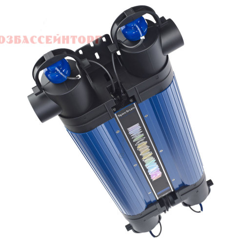 Установка ультрафиолетовая Spectrum UV-S 2014 RRP ELECRO Установка ультрафиолетовая Elecro Spectrum предназначена для обеззараживания воды в плавательных бассейнах объёмом до 100 м3. Производительность 36 м3 / ч. Мощность лампы 2 х 55  Вт. Напряжение 220 В.