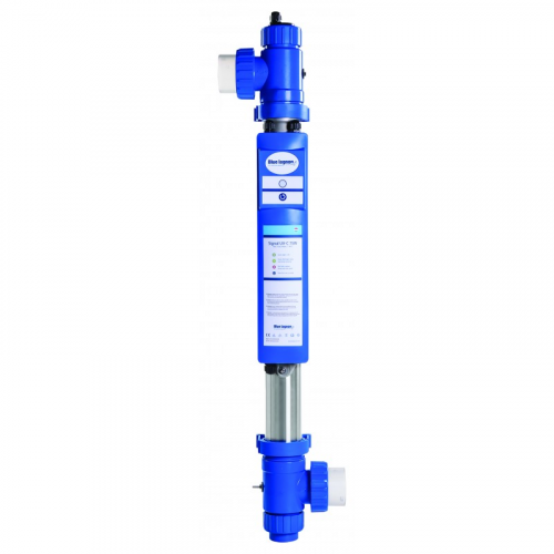 Установка ультрафиолетовая UV-C 150000 16-25 м3/час Signal Van Erp Установка ультрафиолетовая 16-25 м3/ч Signal UV-C 150000, 130 Вт, 220 В (BH11132) - предназначена для обеззараживания воды в плавательных бассейнах объемом до 40-110 м3. Оснащена цветным светодиодным индикатором ресурса работы лампы.