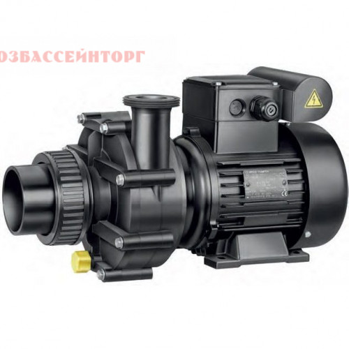Насос без префильтра BADU 21-41/54 G 17 м3/ч Speck Насос BADU 21-41/53 G, 17 м3/ч, 1,1 кВт, 220 В (234.1540.138), предназначен для перекачивания воды в системах гидромассажа. Входное/выходное отверстие: клеевое 63 мм/НР 2"