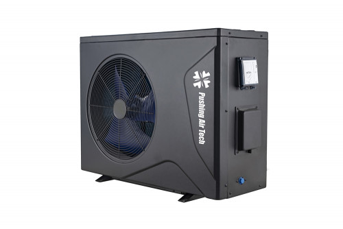 Тепловой насос (23 кВт 220/380 В, -25 °C до 43 °C) EVI Turbo Inverter WE-23 Pushing Air Tech Тепловой инверторный насос EVI Turbo Inverter WE-23 Pushing Air Tech оптимальный выбор для владельцев бассейнов объемом до 100 м³.
