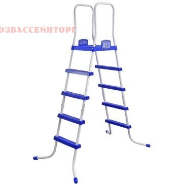 Лестница-стремянка 5 ступеней 58396/58160 Bestway Лестница-стремянка (58396/58160) для каркасных бассейнов Bestway. 