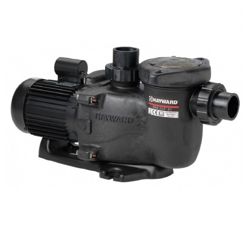 Насос с префильтром Max-Flo XL 17 м3/час Hayward Насосы Hayward Max-Flo отлично подходят для наземных и заглубленных бассейнов среднего объема. Насос изготовлен из стойкого к коррозии и химии термопластика, усиленного стекловолокном. Оснащен префильтром большой емкости.