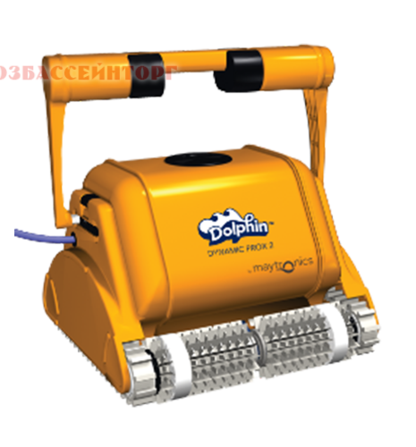 Робот-пылесос для бассейна DOLPHIN Dynamic PROX2 Maytronics DOLPHIN Dynamic PROX2 – компактный и удобный в использовании робот-пылесос, предназначенный для уборки в общественных бассейнах длиной до 25 метров.