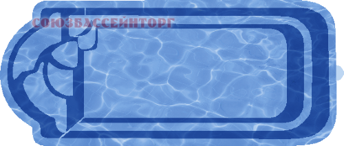 Композитный бассейн 7,7 x 3,1 x 1,5 м "Амур" Модель "Амур" - это композитный бассейн прямоугольной формы, со ступенями. Бассейн доставляется бесплатно по Московской области при 10% предоплаты от его стоимости.