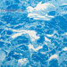Пленка ПВХ Granit NG 1 (светло-синий мрамор) Haogenplast - granit-1-haogenplast