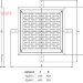 Решетка донного слива из нержавеющей стали XenoZone - rd-shema