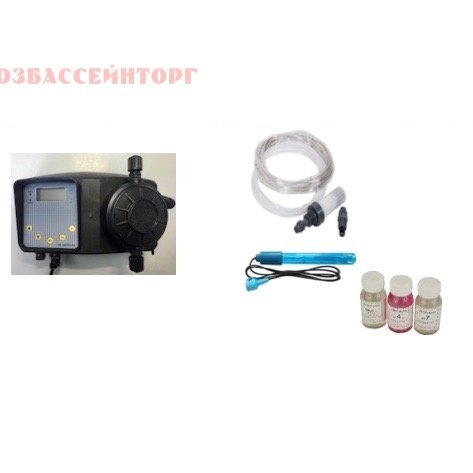 Дозирующая станция с контроллером pH/Rx и с соленоидным насосом (2 и 5 л/ч 9 бар) FWT Универсальная дозирующая станция с контроллером pH/Rx с соленоидным насосом 2 и 5 л/ч 9 бар FWT