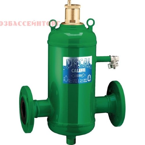Деаэраторы (сепараторы воздуха) DISCAL CALEFFI Группа Деаэратор применяется для удаления постоянным способом воздуха, содержащегося в гидравлических контурах систем климатизации. Способность сброса данного устройства очень велика. Оно способно удалить весь воздух, присутствующий в контурах, до уровня микропузырьков, автоматическим способом при очень низком гидравлическом сопротивлении. 