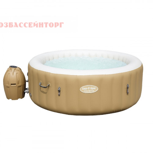 Гидромассажный бассейн Lay-Z-SPA (196х71) Palm Springs Bestway СПА-бассейн Lay-Z-Spa Palm Springs AirJet оснащен 83 (аэро и гидро) форсунками, корпус изготовлен из сверхпрочного премиум материала Tritech, который обладает устойчивостью к проколам и разрывам.