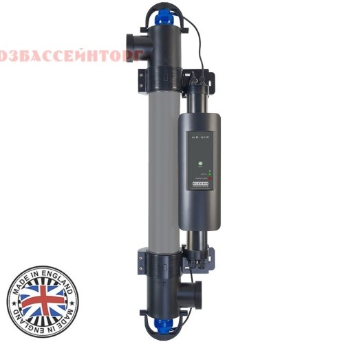 Установка ультрафиолетовая Steriliser UV-C E-PP2-55 ELECRO Установка ультрафиолетовая Elecro Steriliser UV-C E-PP2-55 предназначена для обеззараживания воды в плавательных бассейнах объёмом до 50 м3. Производительность 12 м3 / ч. Мощность лампы 55 Вт. Напряжение 220 В. Модель с цифровым интеллектуальным индикатором срока службы лампы.