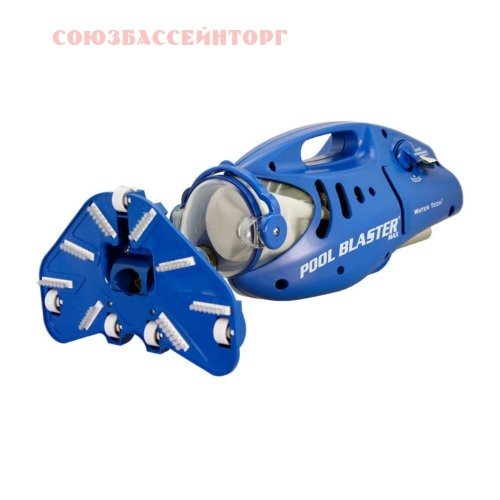 Электрический ручной подводный пылесос Pool Blaster MAX CG Water Tech Один из самых мощных в линейке моделей Pool Blaster ручной пылесос для бассейна MAX CG обладает наибольшей степенью всасывания, увеличенной мощностью и объемом фильтра, удерживающего большое количество грязи и мусора. Идеально подходит для быстрой уборки частных бассейнов. 