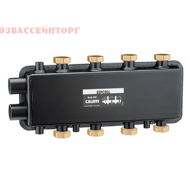 Коллектор со встроенным гидравлическим разделителем SEPCOLL CALEFFI   SEPCOLL устройства с функцией гидравлического сепаратора и распределительных коллекторов, применяются в системах климатизации, с целью предоставить возможность различных видов терморегуляции для разных помещений при наличии одного теплогенератора или чиллера. Разные конфигурации имеют небольшие габаритные размеры и легко устанавливаются в любой тип гидравлического контура, используя всецело преимущество простоты установки и экономии полезной жилой площади.