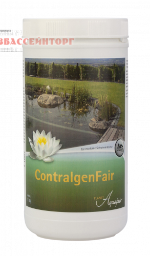 Препарат для борьбы с водорослями в пруду Contralgen Fair Planet AquaFair Средство для контролируемого уничтожения водорослей в воде пруда.