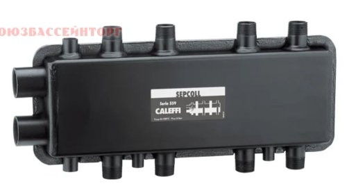 Коллектор со встроенной гидравлической стрелкой SEPCOLL CALEFFI SEPCOLL устройства с функцией гидравлического сепаратора и распределительных коллекторов, применяются в системах климатизации, с целью предоставить возможность различных видов терморегуляции для разных помещений при наличии одного теплогенератора или чиллера. Разные конфигурации имеют небольшие габаритные размеры и легко устанавливаются в любой тип гидравлического контура, используя всецело преимущество простоты установки и экономии полезной жилой площади.