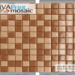 Плитка мозаика 25x25 мм S041-25FL Astrum - Плитка мозаика 25x25 мм S041-25FL Astrum